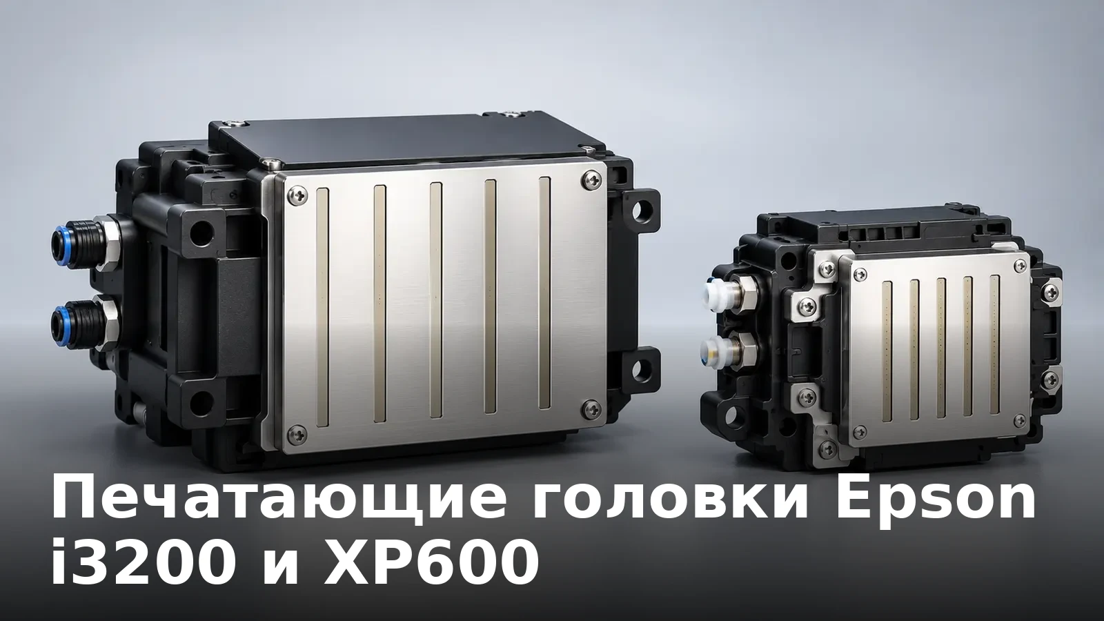 Печатающие головки Epson i3200 и XP600: чем отличаются и для каких задач