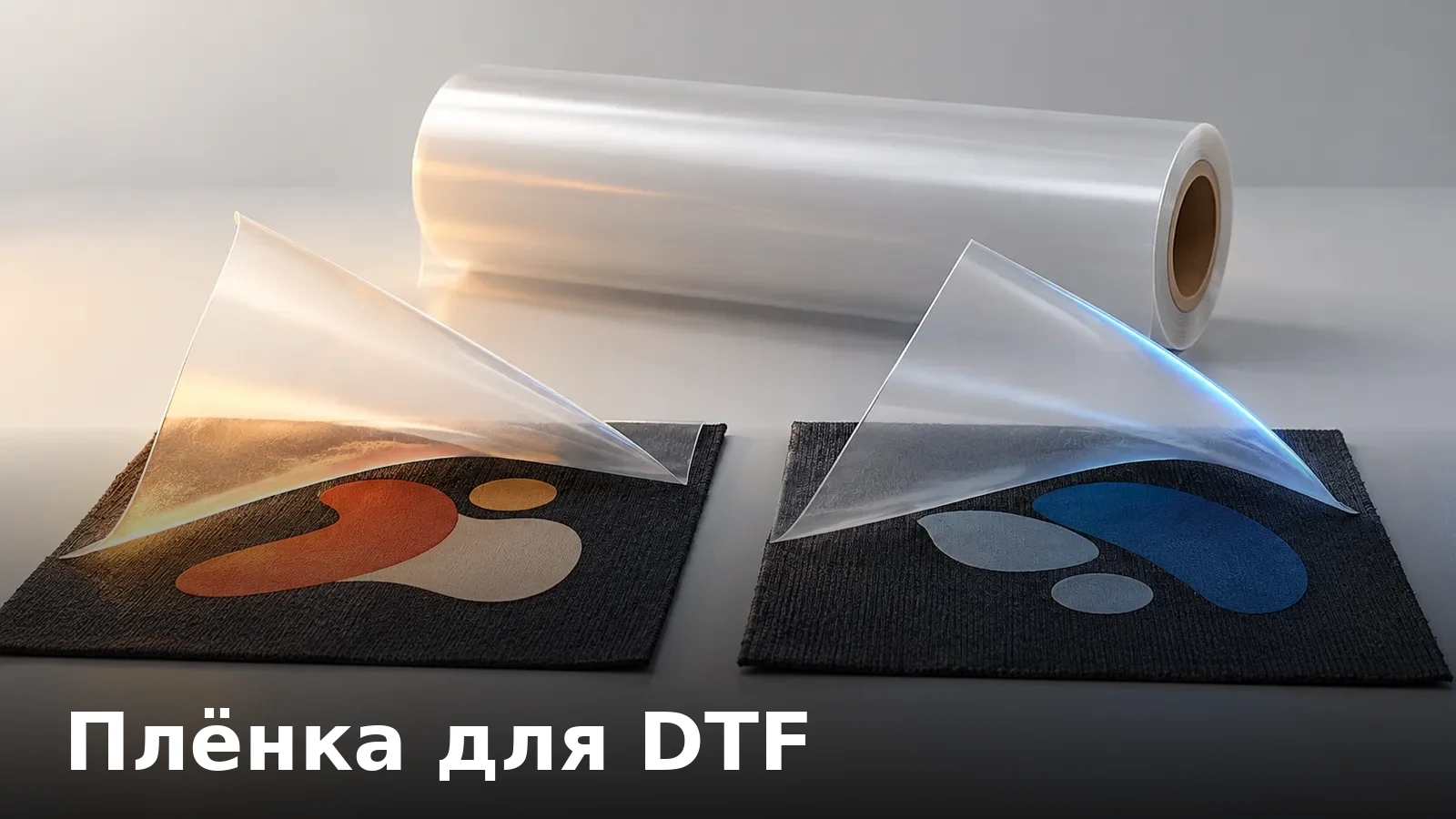 Плёнка для DTF: горячий и холодный отрыв — что выбрать