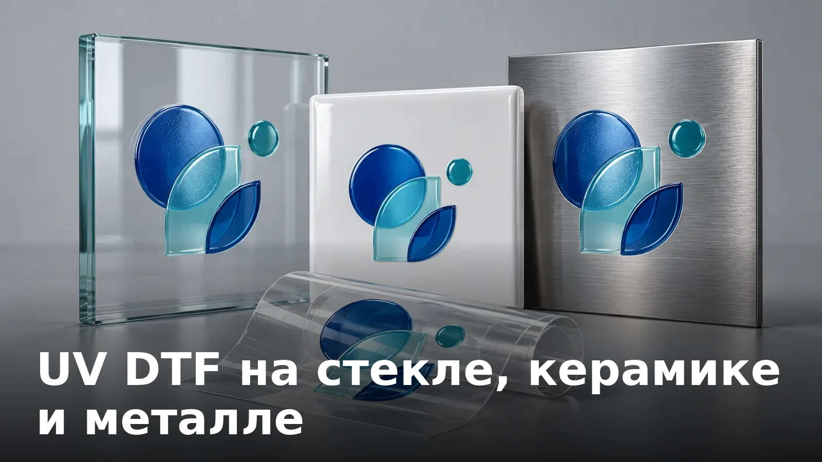 UV DTF на стекле, керамике и металле: тонкости работы с каждым материалом