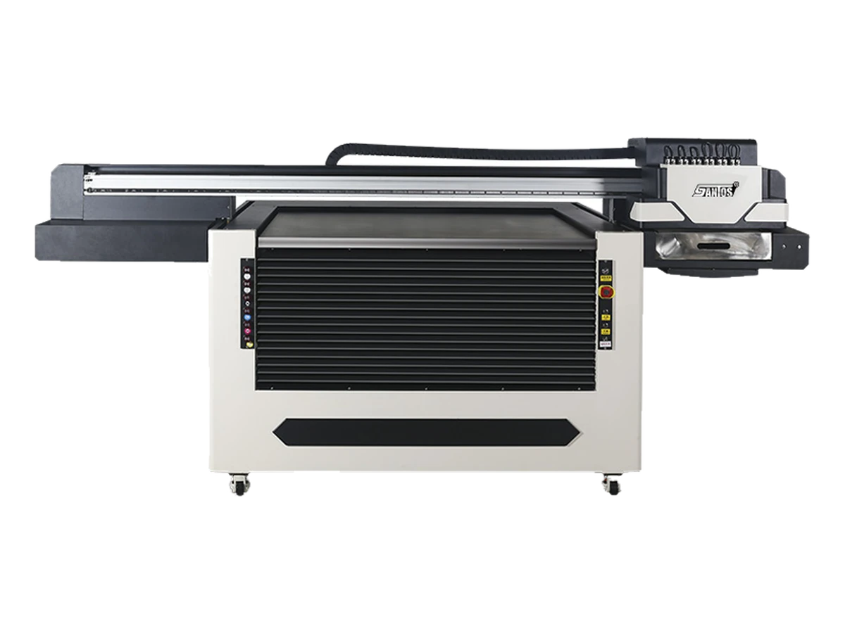 UV планшетный-принтер Santos 1210 f1080 ×4, ширина печати 120 см