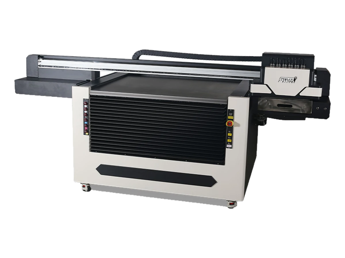 UV планшетный-принтер Santos 1210 f1080 ×4, ширина печати 120 см