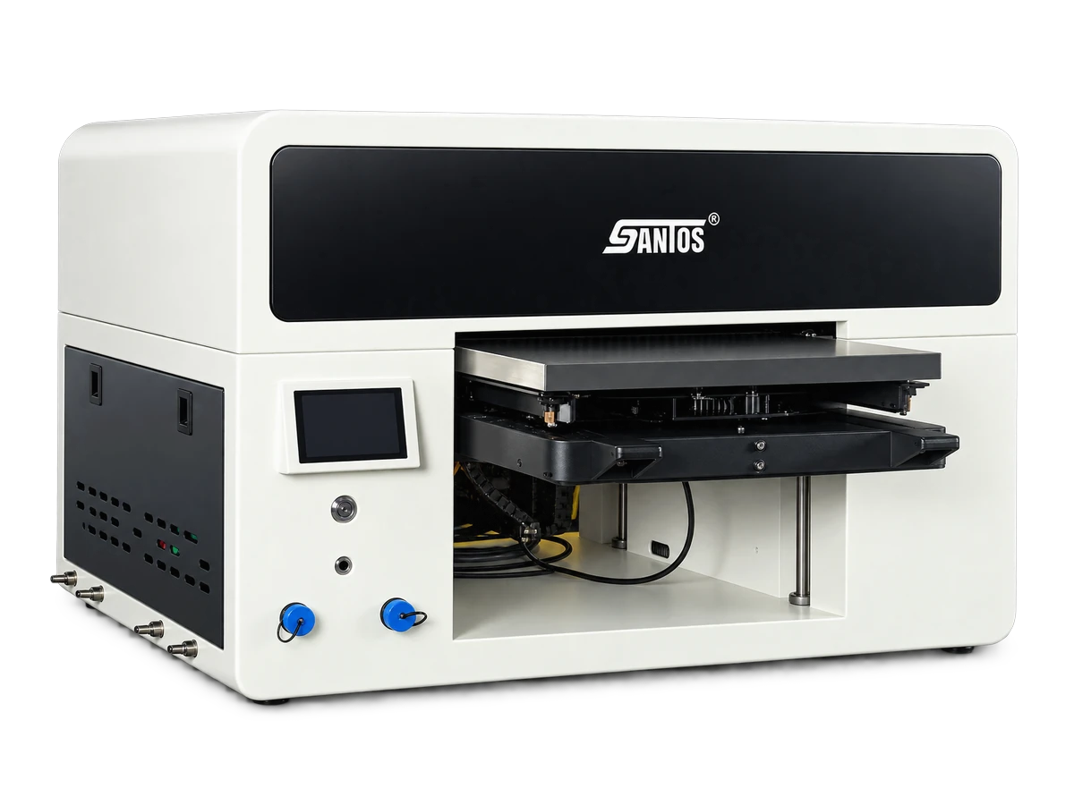 UV планшетный-принтер Santos 4050 i3200HD×1, ширина печати 40 см